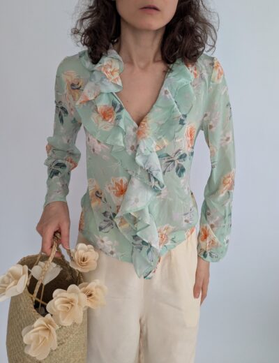 Blumenbluse von & Other Stories Gr.S