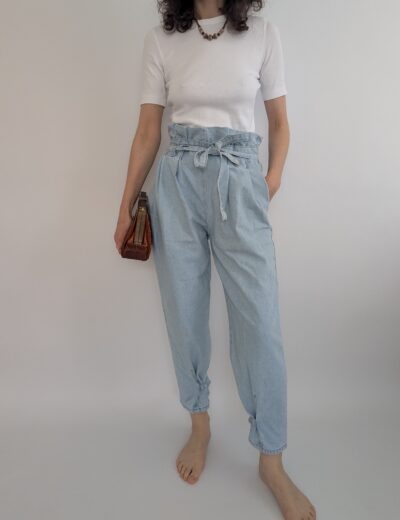 Jeanshose Höhere Taille Gr.S