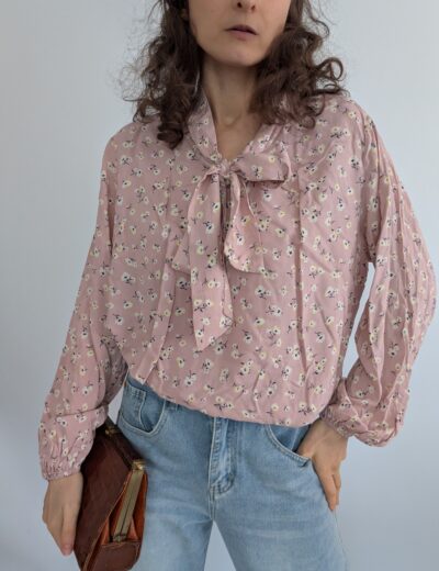 Hemd mit Blumen Gr.L Top