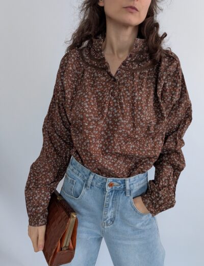 Baumwollhemd im Boho-Stil Gr.XL