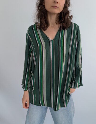 Gestreifte Bluse Größe M