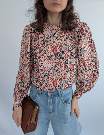 Bluse mit Blumenmuster Gr.S Top Primark