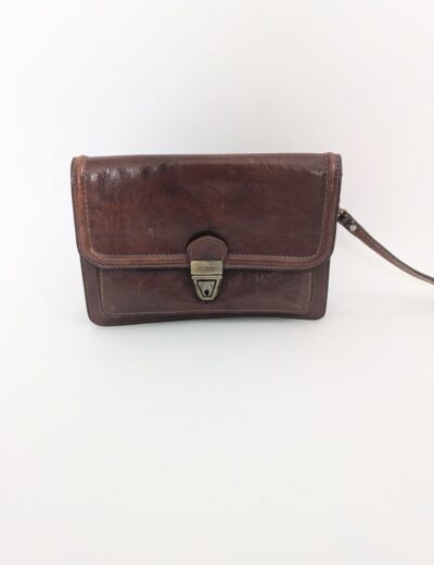 Kleine Herren-Ledertasche, Vintage