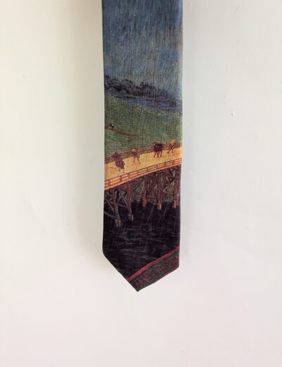 Krawatte Van Gogh "Die Brücke"