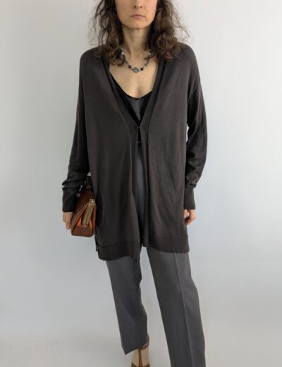 Strickjacke aus Merinowolle Gr. 44