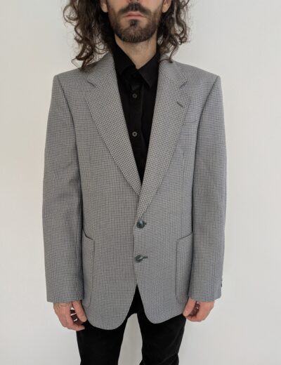 Del Sarto Herren Jacke Gr.L Hahnentrittmuster, Wolle,