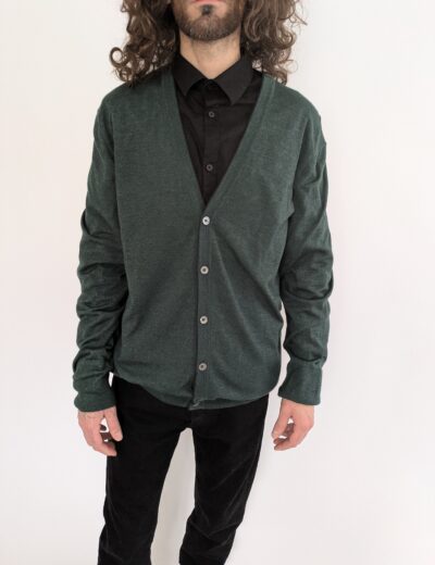 Roconi Milano Herren Strickjacke, Gr. 56, Cashmere/Seide