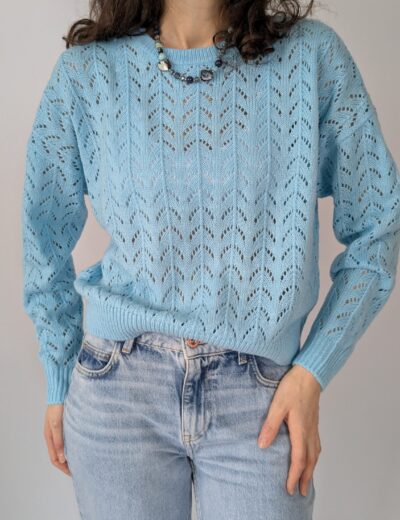 Blauer Pullover von H&M Gr.S