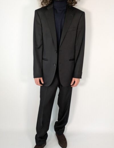 Navyboot Anzug, Gr. 48, Schurwolle, Grau – Top Zustand!