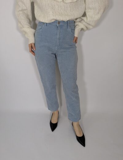 Blaue Cordhose Gr.38