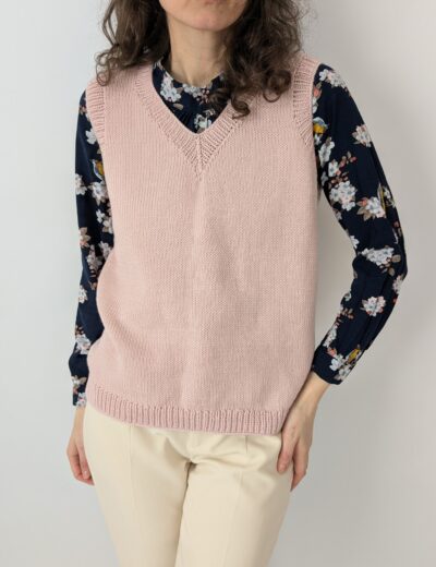 Strickweste Basic Gr.S