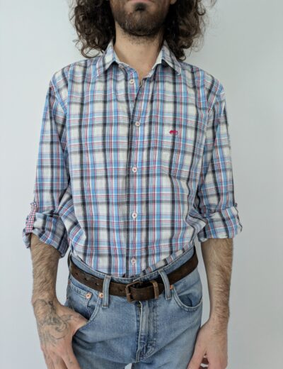 Kariertes Baumwollhemd Moods of Norway Gr.L