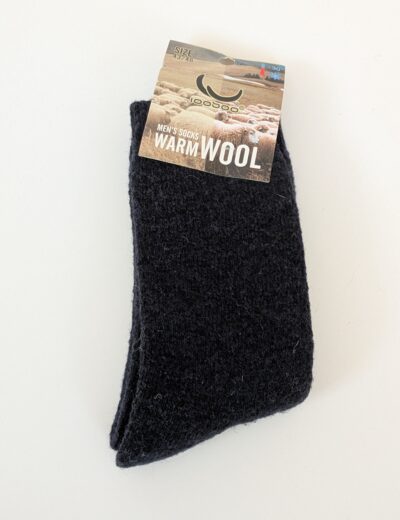 Warme Herrensocken mit Wolle, Grösse 43-46, neu für Winter