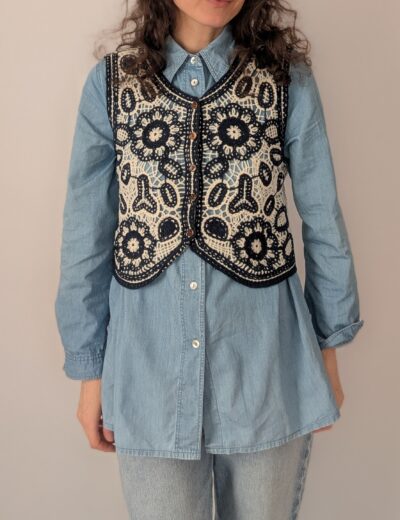 Weste aus Acryl Gr.XS