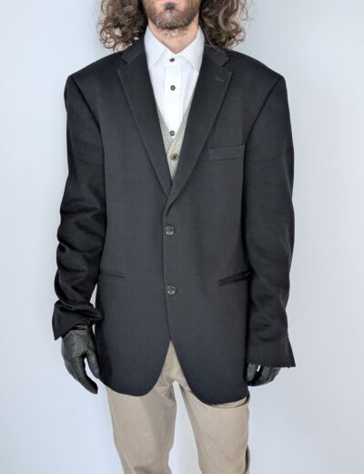 Roy Robson Herren-Cashmere-Blazer, Gr.52, Dunkelmarineblau