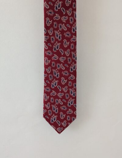 Krawatte mit Arabeskenmuster