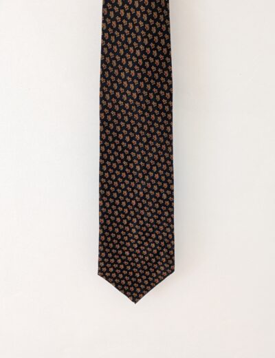 Seidenkrawatte mit Aufdruck