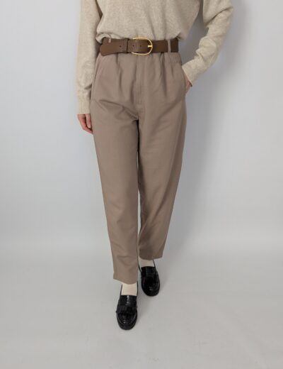 Beige klassische Hose Gr.38