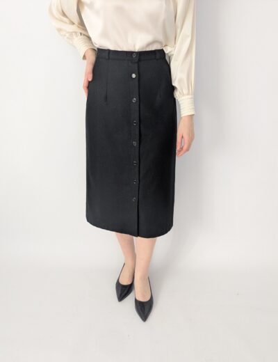 Schwarzer Wollrock Gr. XS/S