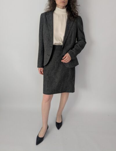 Büroanzug von KappAhl Gr.42, 30% Wolle