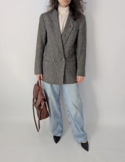 Vintage Wolljacke Gr. 36 Wolle/Mohair