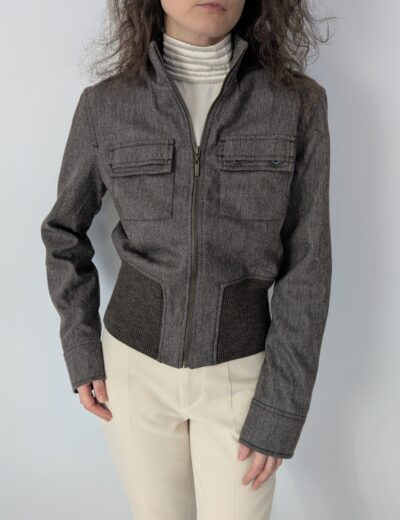 Frühlingsjacke Größe S/M von MEXX  Wolle34%