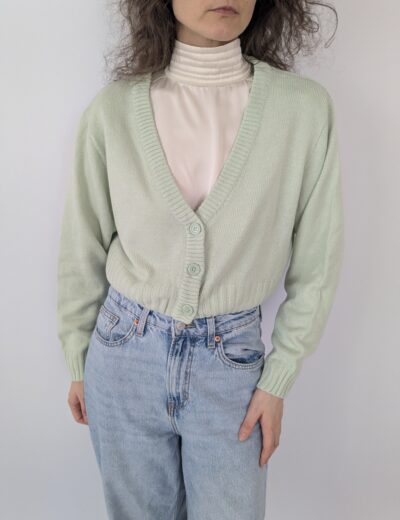 Mintgrüner Pullover von H&M Gr.S