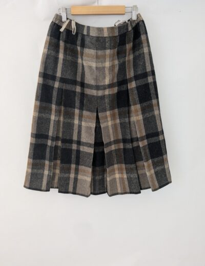 Atelier Wollrock Gr. 40 Karomuster Herbst/Winter-Look!