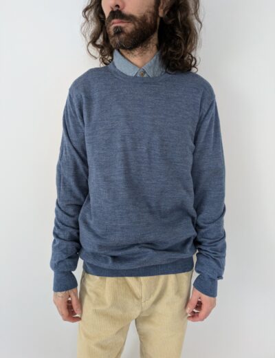 Dünner Merinowollpullover Gr.XL