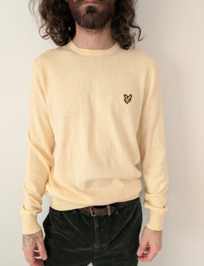 Frühlingspullover Baumwolle/ Wolle Lyle&Scott Gr.M/L