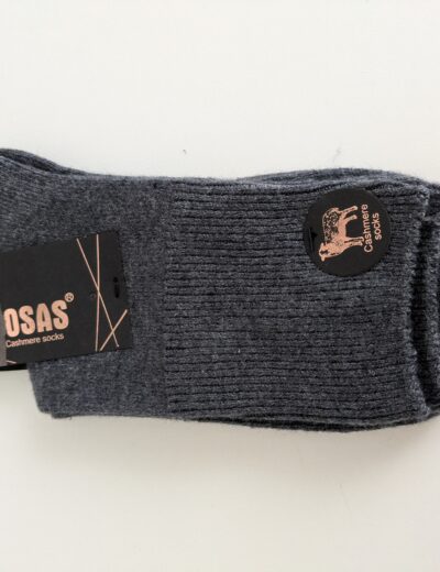 Warme, neue Kaschmir-Socken, Wollsocken, Gr. 39-42, Grau