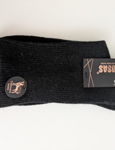 Warme, neue Kaschmir-Socken, Wollsocken, Gr. 39-42, Schwarz