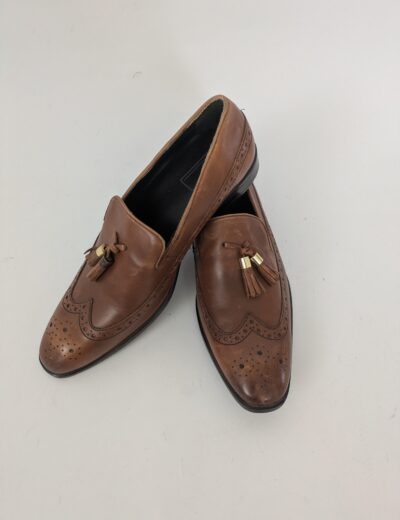 Elegante Herren Loafers, Gr. 43 Leder, Top