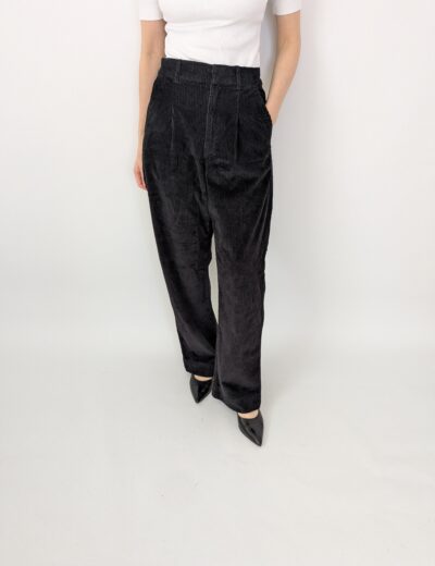 Schwarze Cordhose Gr.36
