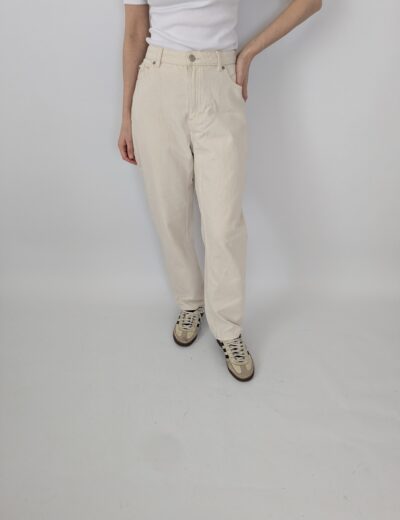 Klassische Jeans in Creme Gr.40 Lindex