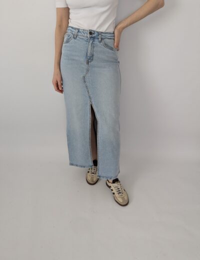 Jeansrock mit Schlitz Gr.34/36