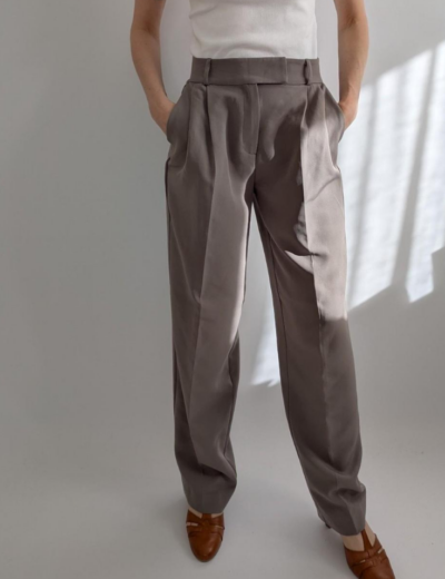 Lockere, graue Hose Gr.38