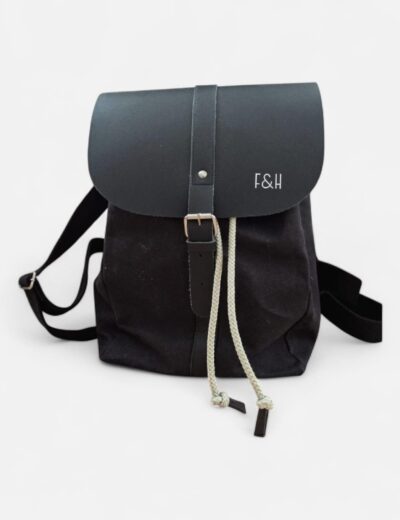 Schwarzer Rucksack von Fitz&Huxley