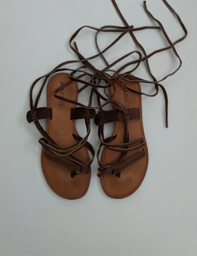 Sandalen aus echtem Leder Gr.37 (24cm)