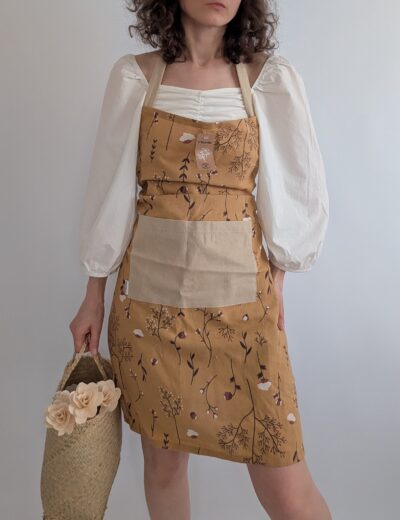 Neue Küchenschürze