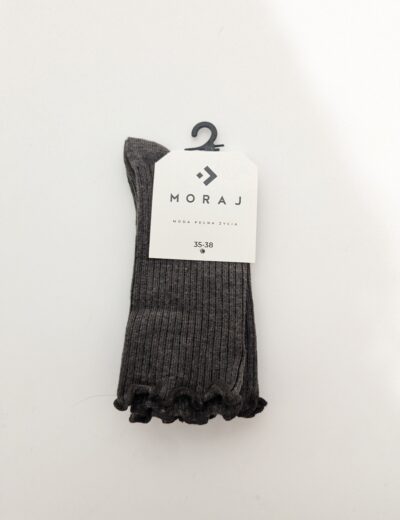 Rüschensocken 35-38, 80% Baumwolle