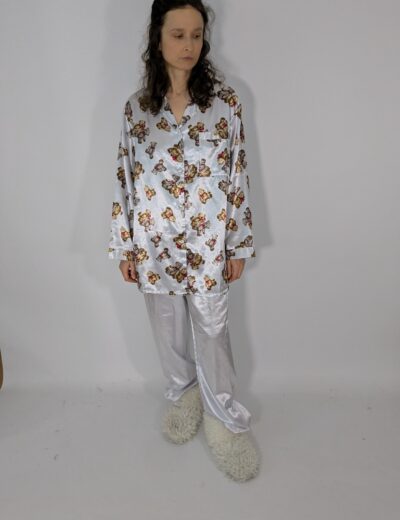 Teddybär-Pyjama M/L