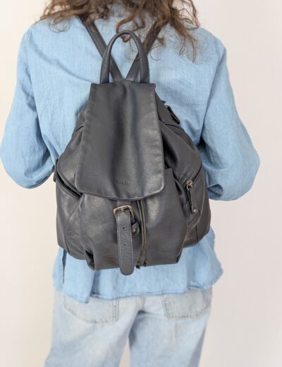 Rucksack aus Naturleder