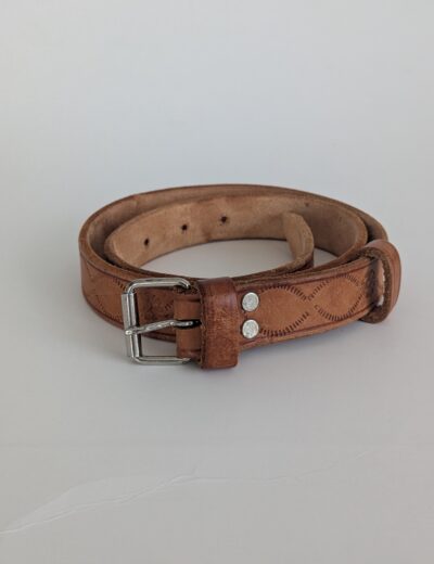 Vintage Ledergürtel XS/S