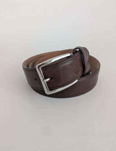 Brauner Ledergürtel 110