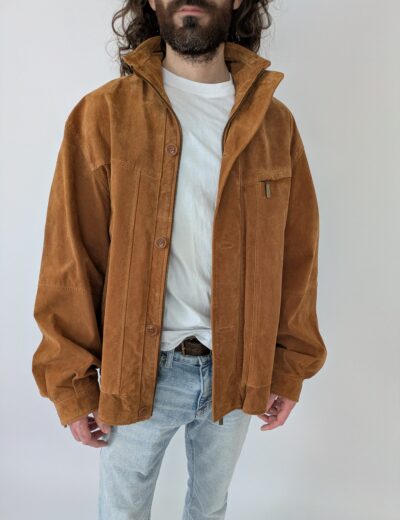 Kingfield Wildleder Jacke, Herren Gr. 54