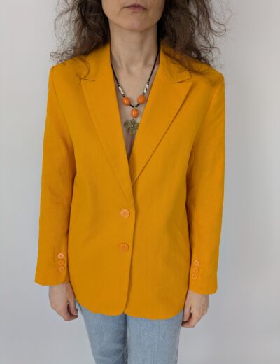 Jacke aus Leinen und Baumwolle von Pimkie Gr.S