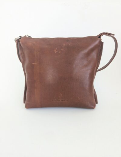 Umhängetasche, Echtes Leder