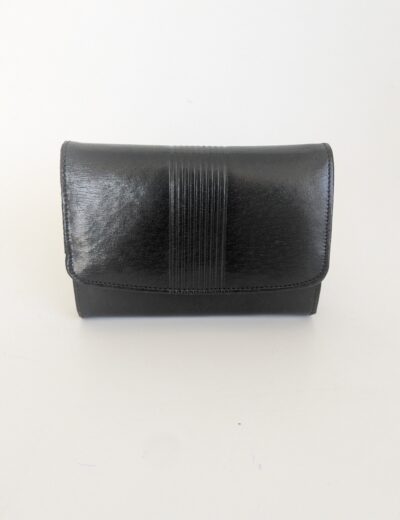 Braune Geldbörse aus echtem Leder