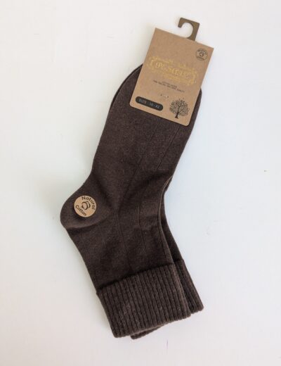 Braune Baumwollsocken 39-42